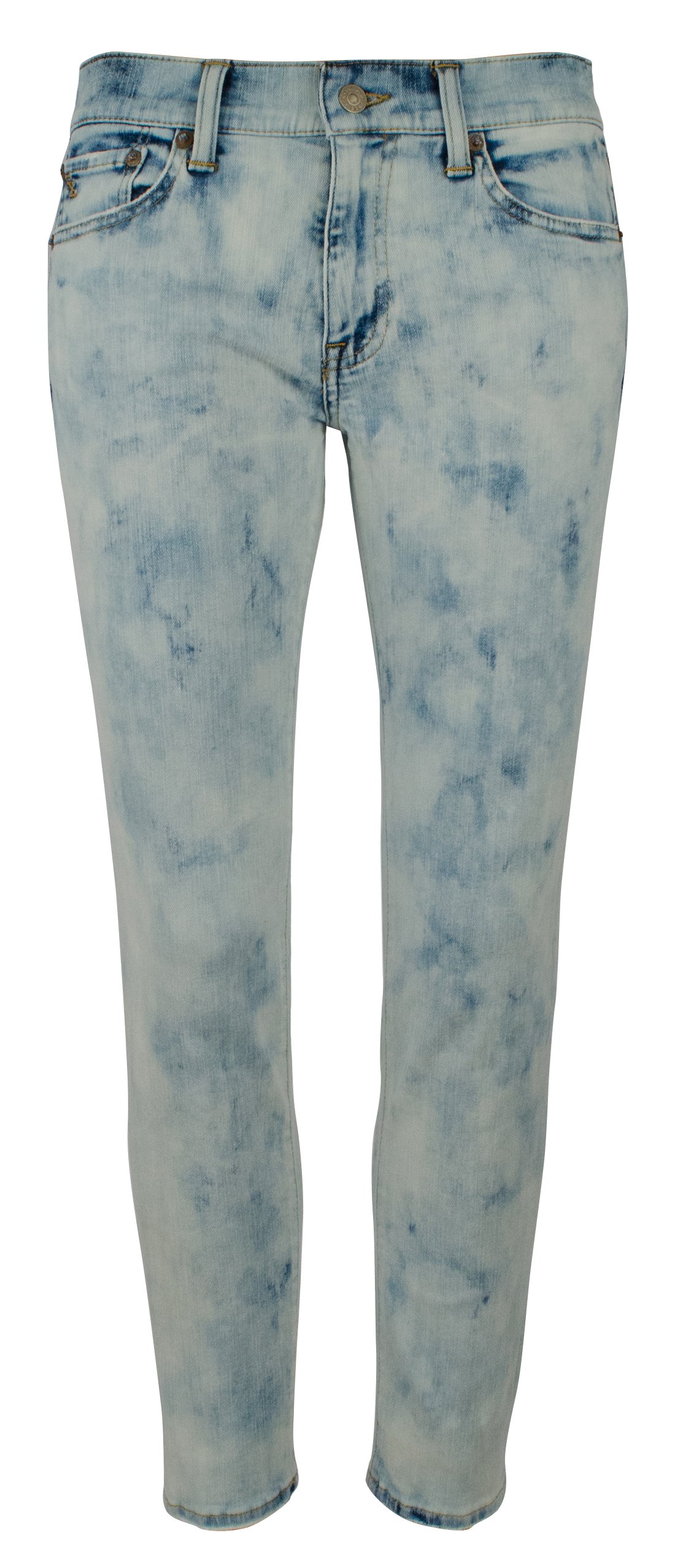 Polo Ralph Lauren Women's Tompkins Skinny Crop Denim Jeans - High Waist Stretch Comfort for Casual Wear & Office Outfits