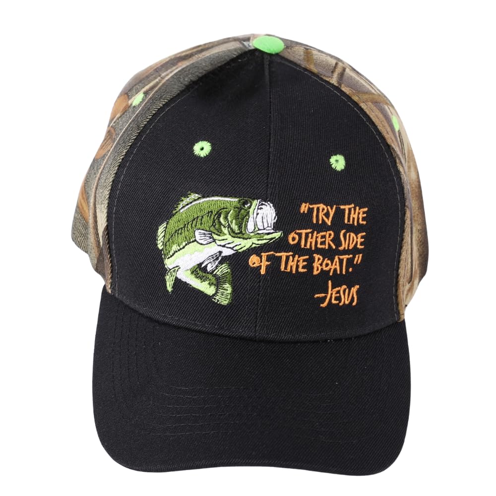 Christian Baseball Hats for Men & Women - Inspirational Religious Dad Caps with Adjustable Velcro Strap | One Size Fits All | Perfect for Church, Bible Study & Everyday Faith Wear