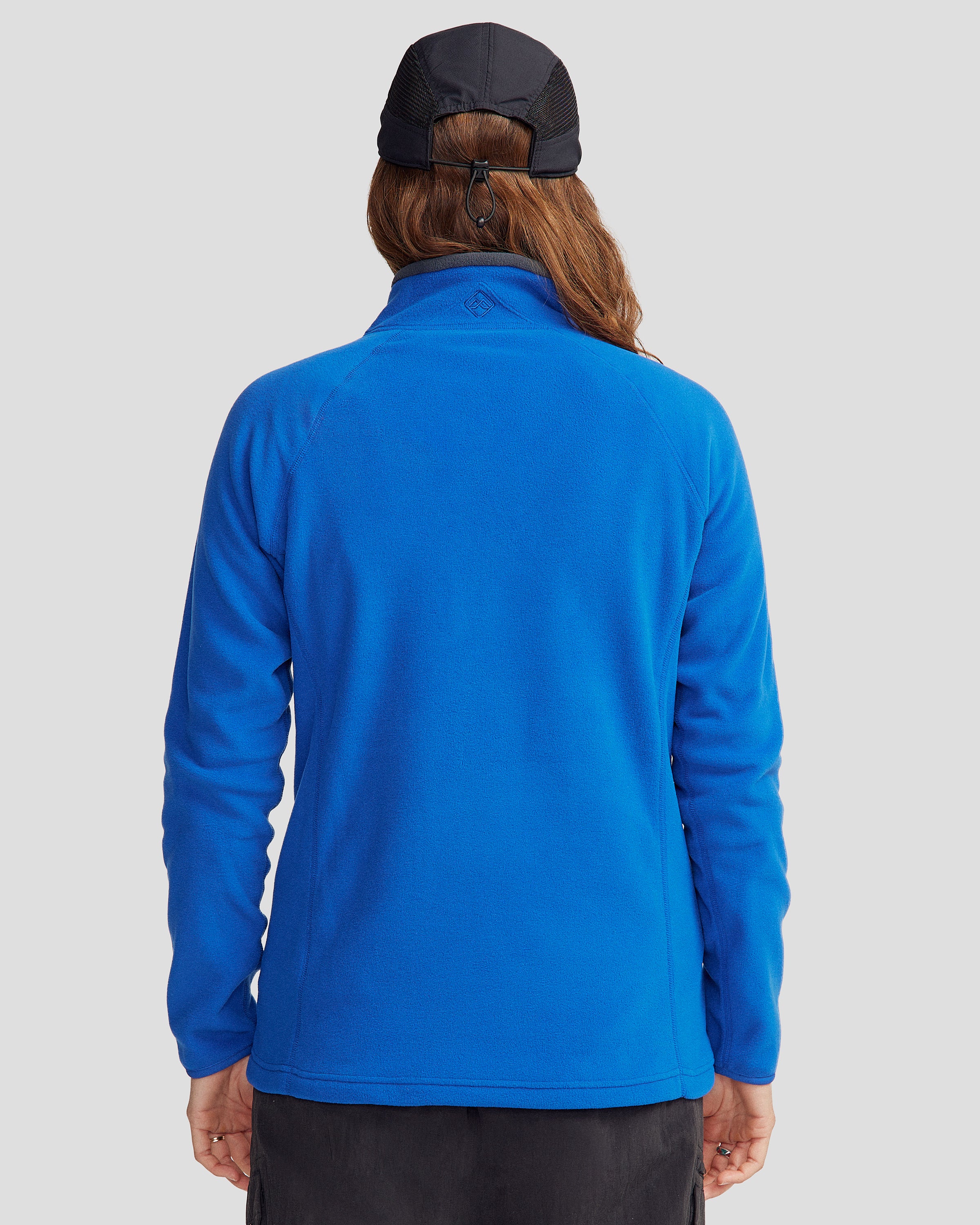 Women's Ridge 100 Primaloft Insulated Pullover Jacket - Peak Blue - Lightweight Warm Winter Coat for Hiking, Camping & Outdoor Activities