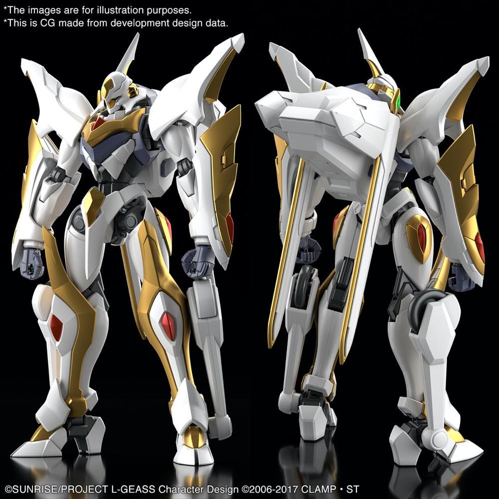 Bandai HG 1/35 Code Geass Z-01Z Lancelot Albion Plastic Model Kit - Anime Action Figure for Collectors & Hobbyists | Perfect for Display, Gifts & Cosplay Props
