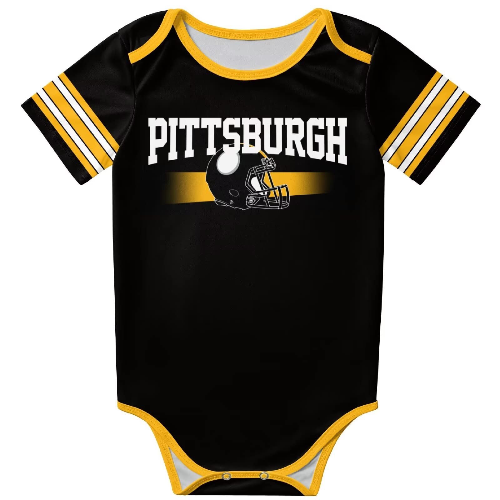 Custom Baby Onesie with Name & Number - Personalized Baby Clothes Gift for Boys & Girls | Newborn Outfit, Christening, Birthday, Photo Shoot