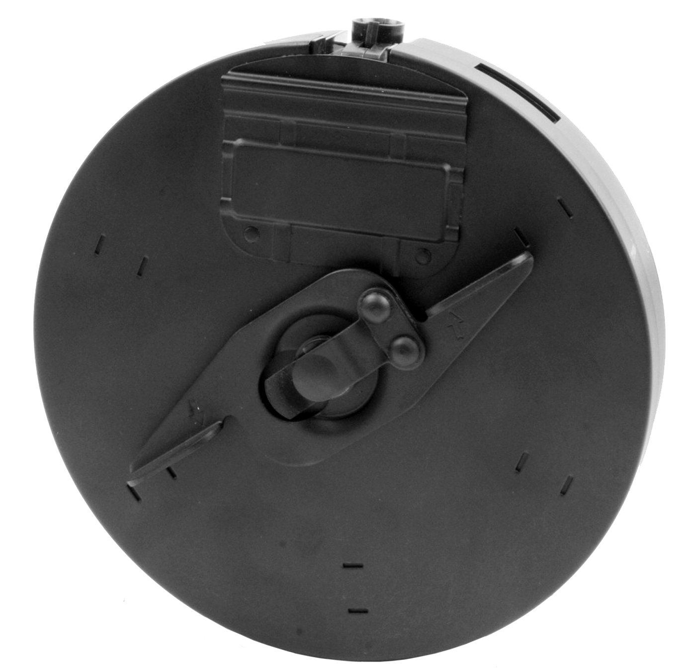 Soft Air Thompson Chicago Drum Magazine - High Capacity Airsoft Magazine for M1A1 Thompson Replicas | Perfect for Airsoft Battles, Military Simulations & Collectors