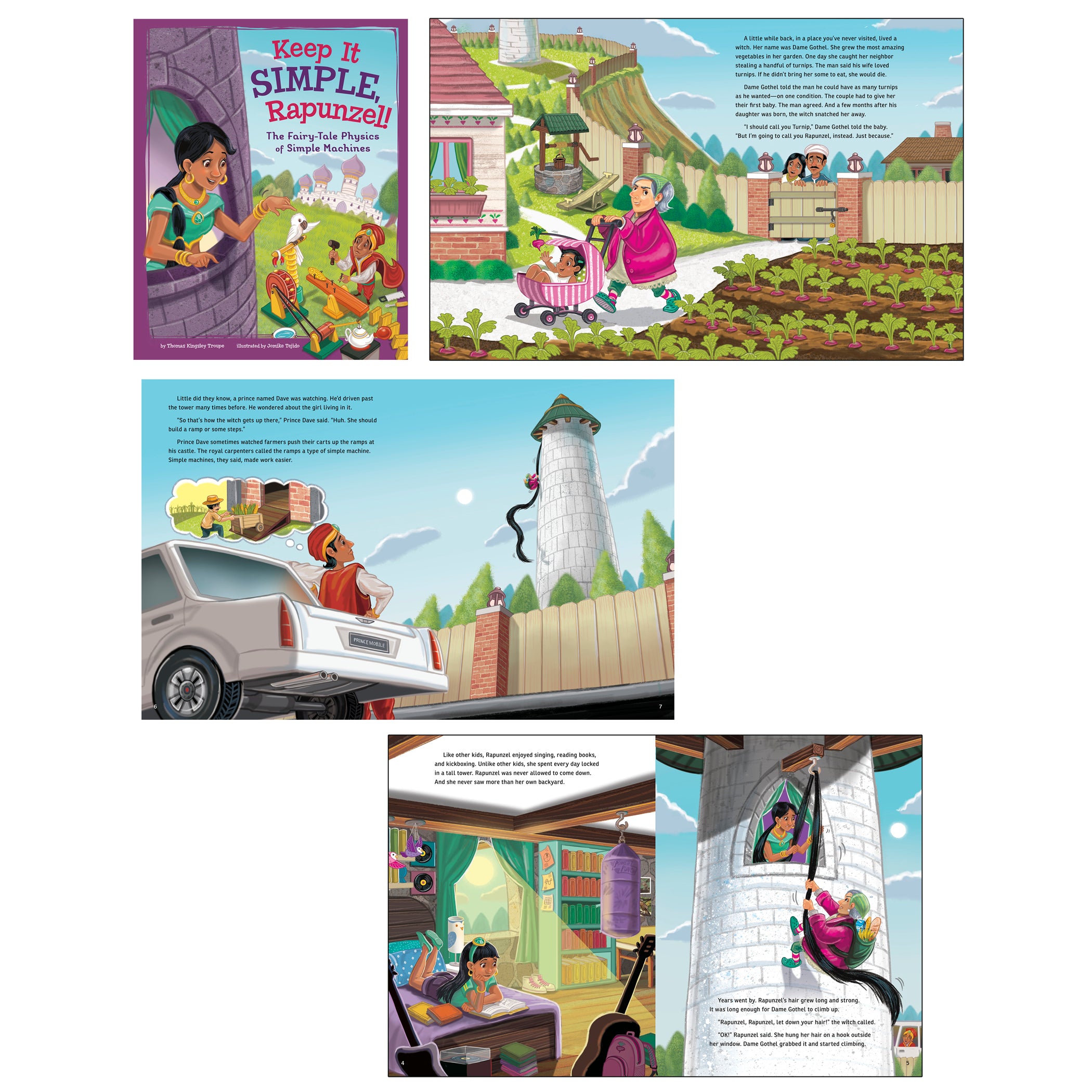 Capstone Publishing STEM Twisted Fairy Tales 4 Book Set - Science & Math Learning for Kids | Perfect for Homeschooling & Classroom Education