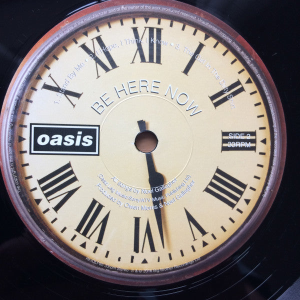 Oasis - Be Here Now (2xLP, Album, Reissue, Remastered, Gatefold) Mint Condition Vinyl Record - Perfect for Music Collectors & Vinyl Enthusiasts