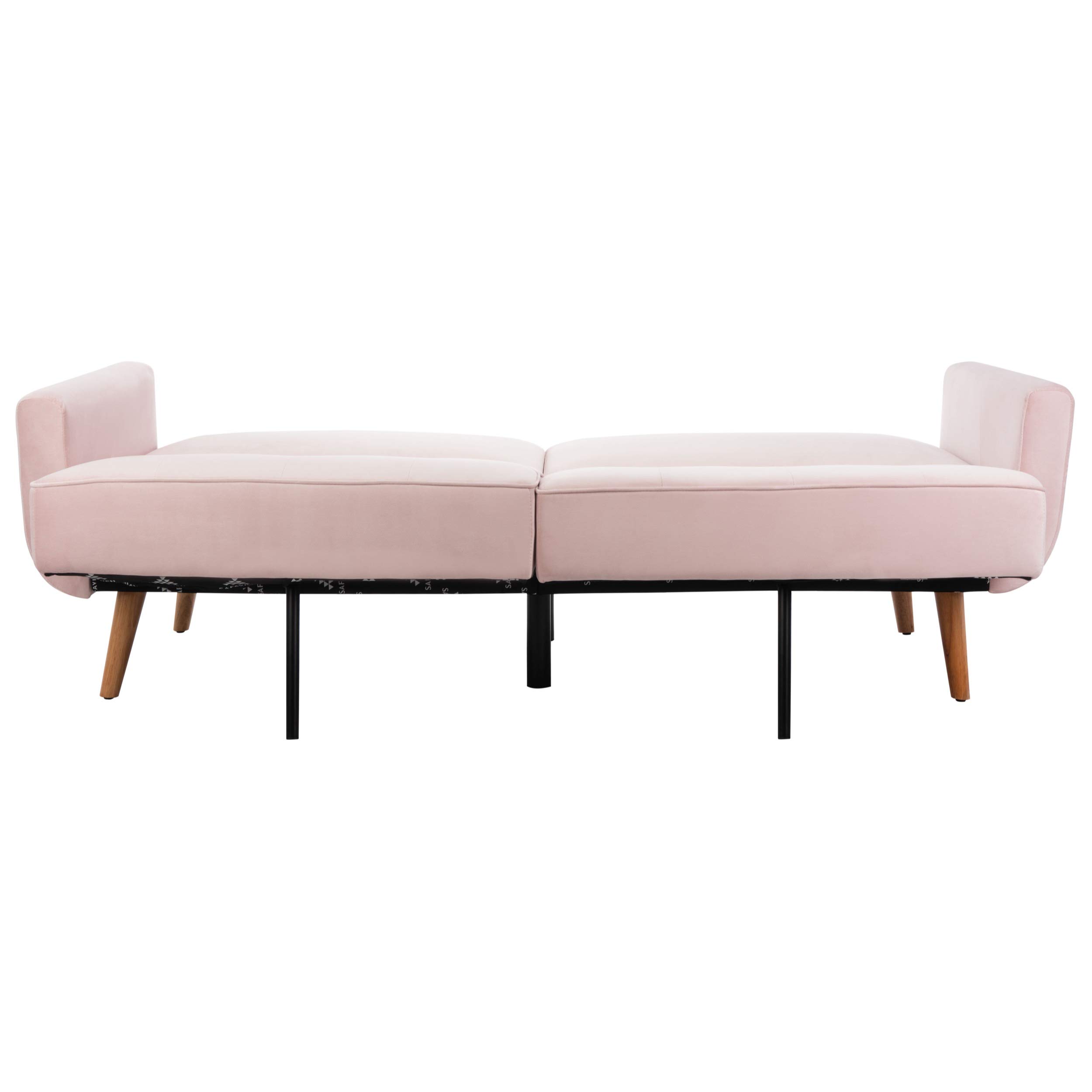 Safavieh Bushwick Grey & Brown Convertible Sofa Bed - 82.7