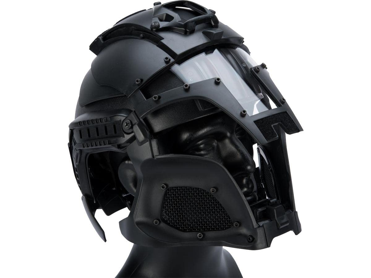 Medieval Iron Warrior Full Head Coverage Helmet - Authentic Knight Helmet for Cosplay, LARP & Historical Reenactment - Perfect for Renaissance Fairs, Theater Performances & Collectors