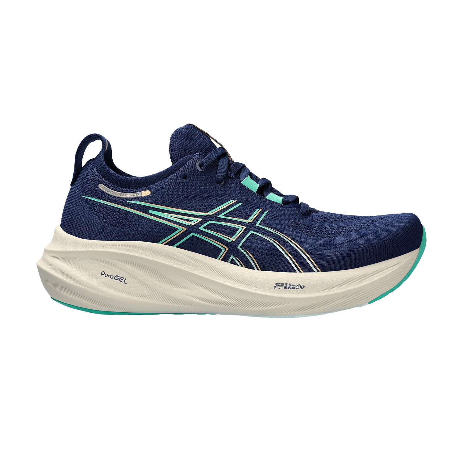 ASICS Women's Gel-Nimbus 26 Running Shoes - Lightweight Cushioned Sneakers for Jogging, Gym Workouts & Daily Walking