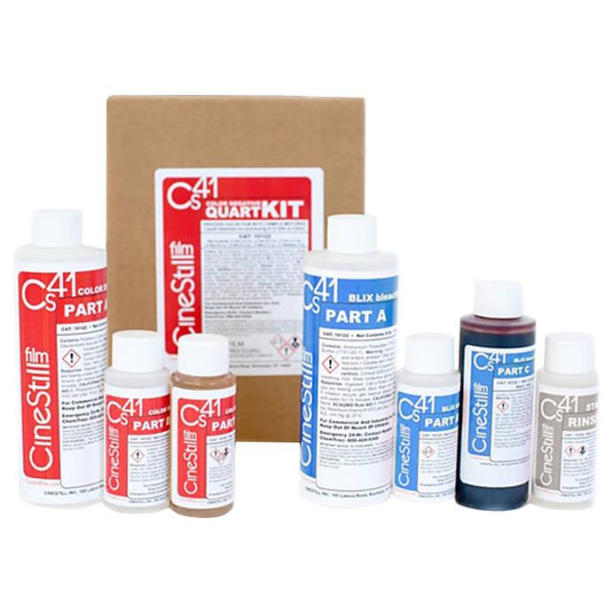 Cinestill Cs41 C-41 Color Negative Film Liquid Developing Kit (Makes 32 oz) - Professional Film Development for Home & Studio Photography