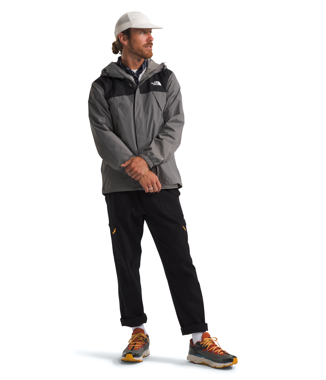 The North Face Antora Waterproof Rain Jacket for Men - Lightweight & Breathable Outdoor Hiking Jacket for Rainy Weather & Travel