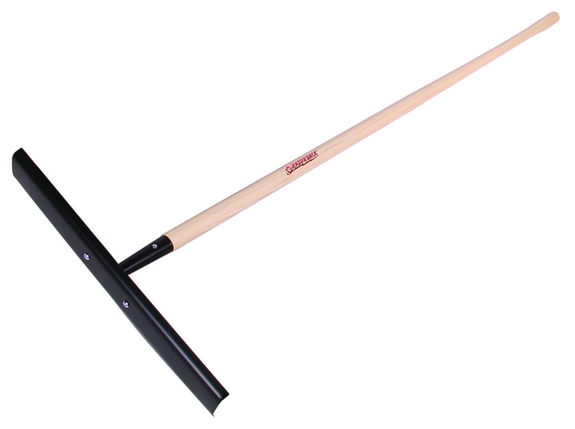 Steel Blade Concrete Rake with Socket Pattern - Heavy Duty 83148 for Landscaping, Construction & Concrete Work