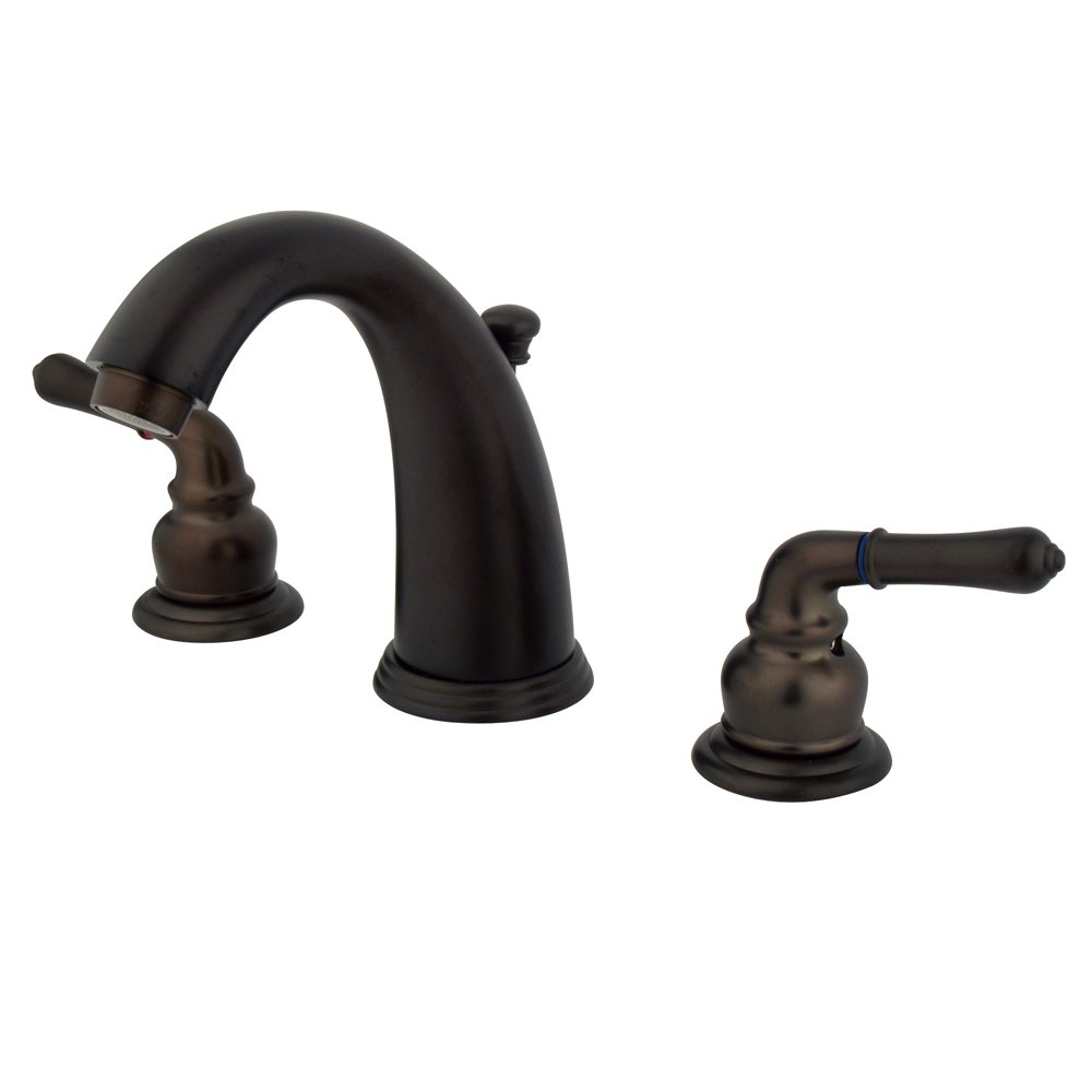 Elements of Design St. Charles EB985 8-16 Inch Widespread Bathroom Faucet with Pop-Up Drain, Oil Rubbed Bronze - Perfect for Modern Vanities and Luxury Bathroom Renovations