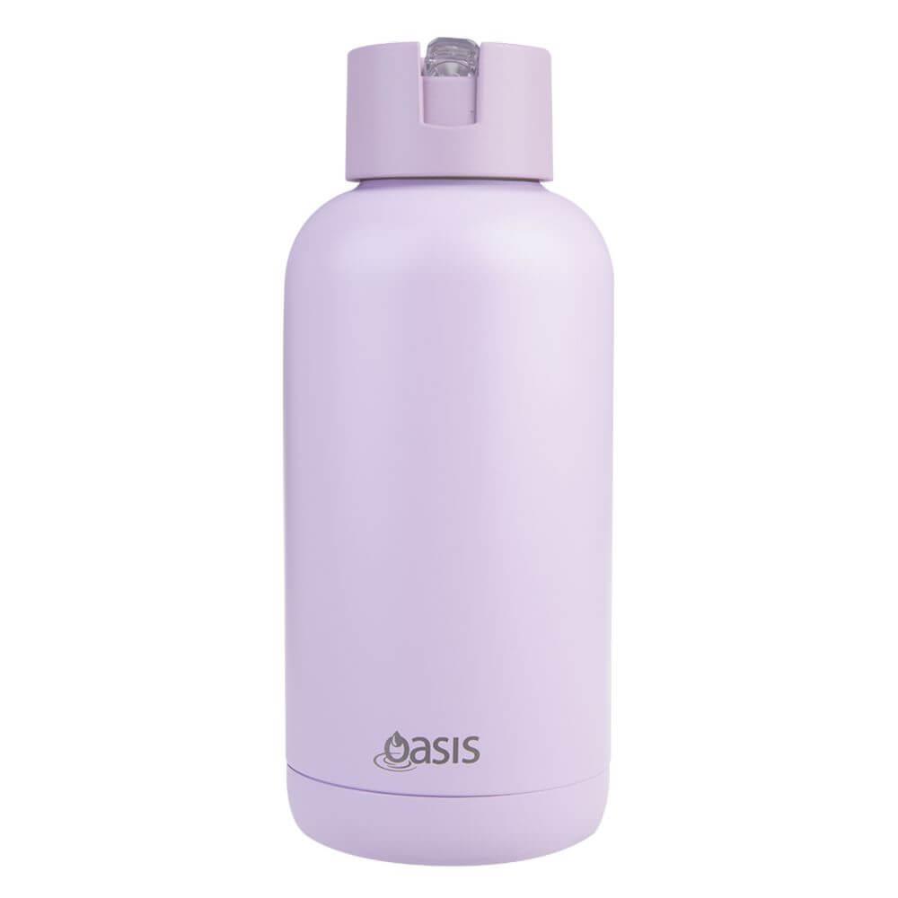 1.5L Ceramic Lined Insulated Water Bottle - Leak Proof, BPA Free, Keeps Hot/Cold for 24 Hours - Perfect for Gym, Hiking, Office & Travel - Lilac Orchid Color