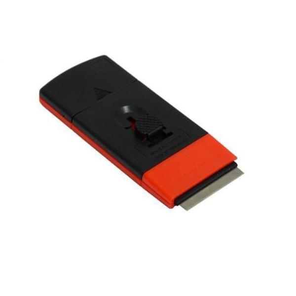Retractable Pocket Scraper with 40mm Blade - Compact Tool for DIY, Home Improvement & Craft Projects