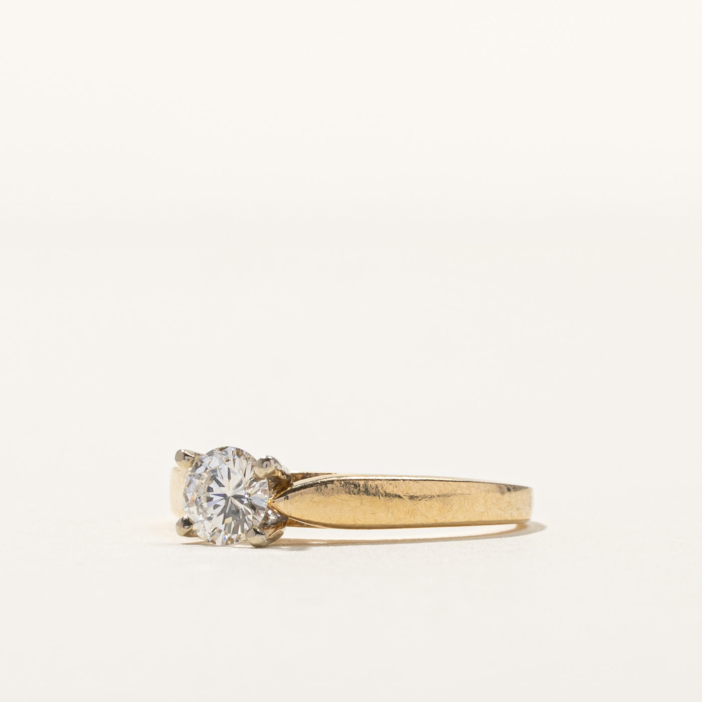 0.36ct Solitaire Diamond Engagement Ring - Size 4.25 - Ideal for Proposals, Weddings & Anniversary Gifts - Classic & Timeless Jewelry