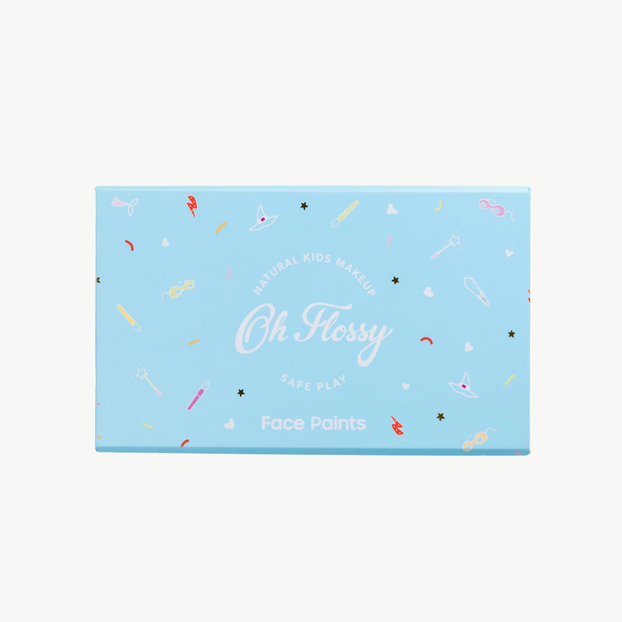 Oh Flossy Face Paint Set - Non-Toxic, Vibrant Colors for Kids & Adults - Perfect for Halloween, Birthday Parties & Costume Events