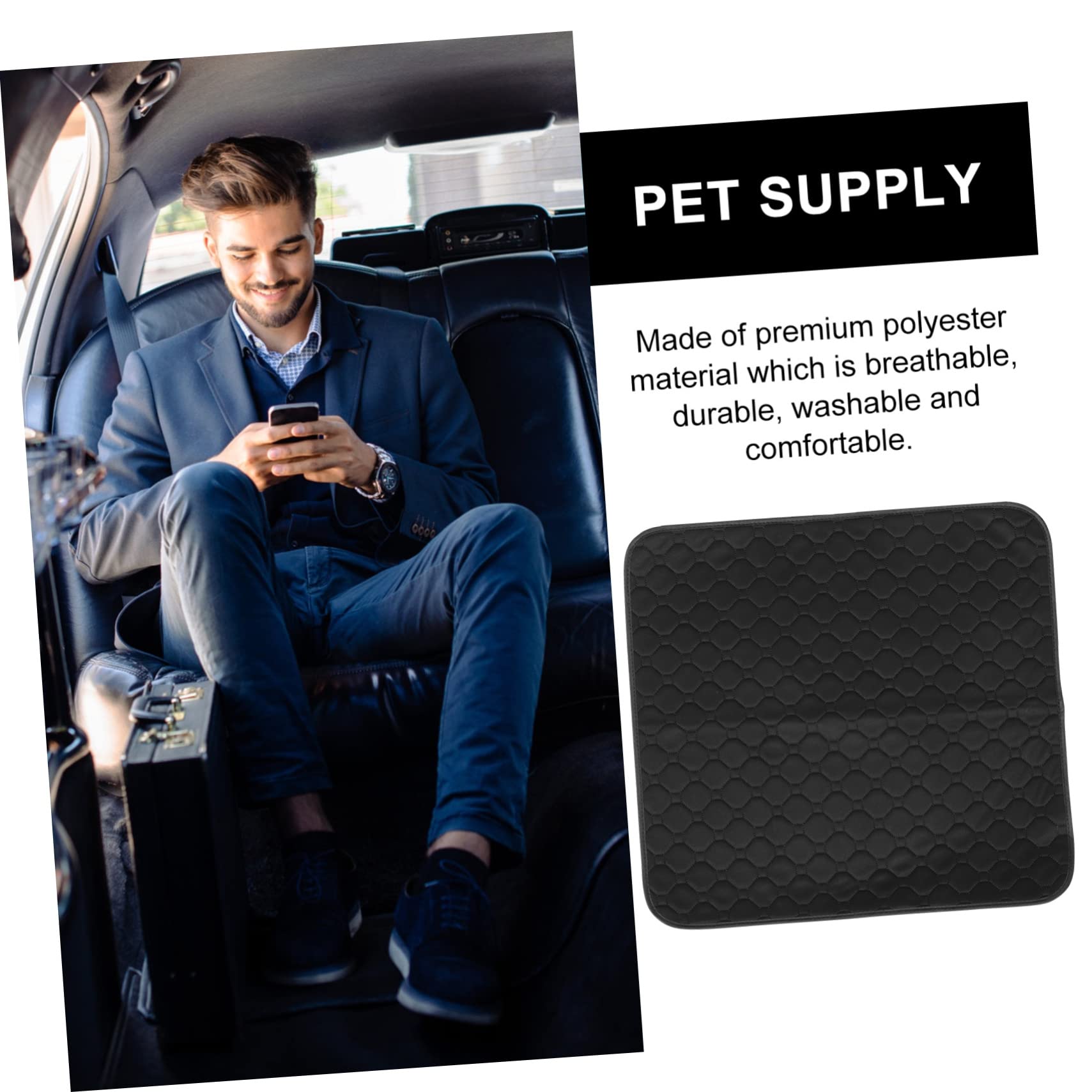 Anneome 2-Pack Washable Absorbent Seat Cushions - Waterproof Sofa & Car Seat Protectors for Pets, Furniture & Vehicles - Ideal for Home, Office, Travel & Outdoor Use