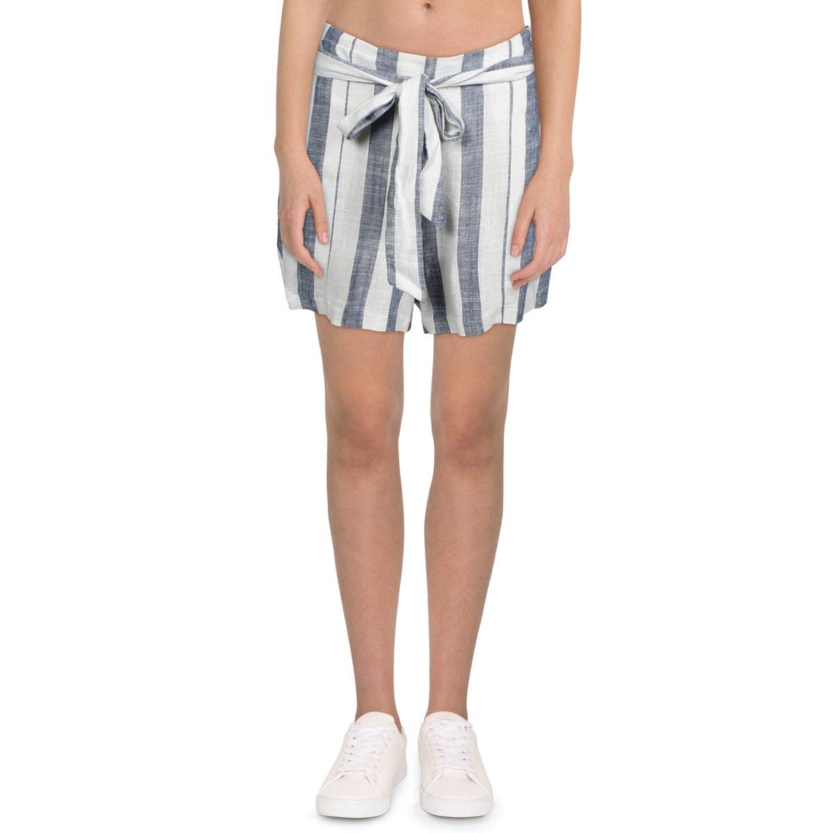 Willow & Clay Women's Johnny Belted Above Knee Casual Shorts - Stylish & Comfortable Summer Shorts for Women | Perfect for Outfits, Beach, Travel & Everyday Wear