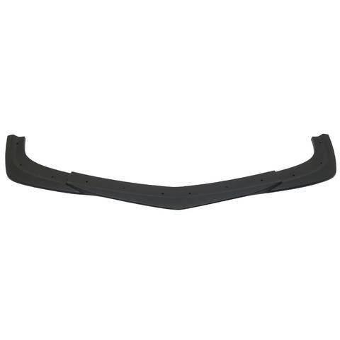 2012-2014 Mercedes-Benz W204 C63 AMG GH Style Matte Black Front Bumper Lip - ABS Material, One Piece - Perfect for Car Upgrades & Street Racing Style