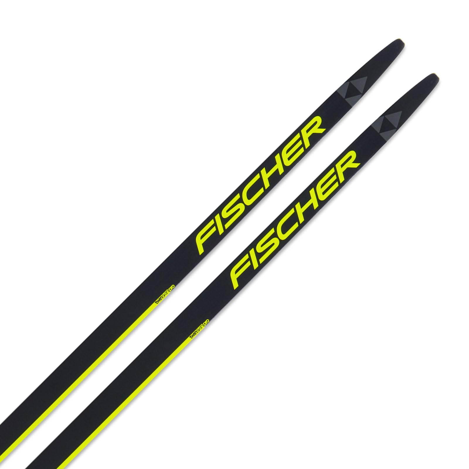 Premium Fischer Twin Skin Pro Adult Nordic Skis - Lightweight, Durable & Stable Cross-Country Skis for Men & Women (Bindings Not Included) - Perfect for Groomed Trails, Backcountry Skiing & Winter Fitness Training