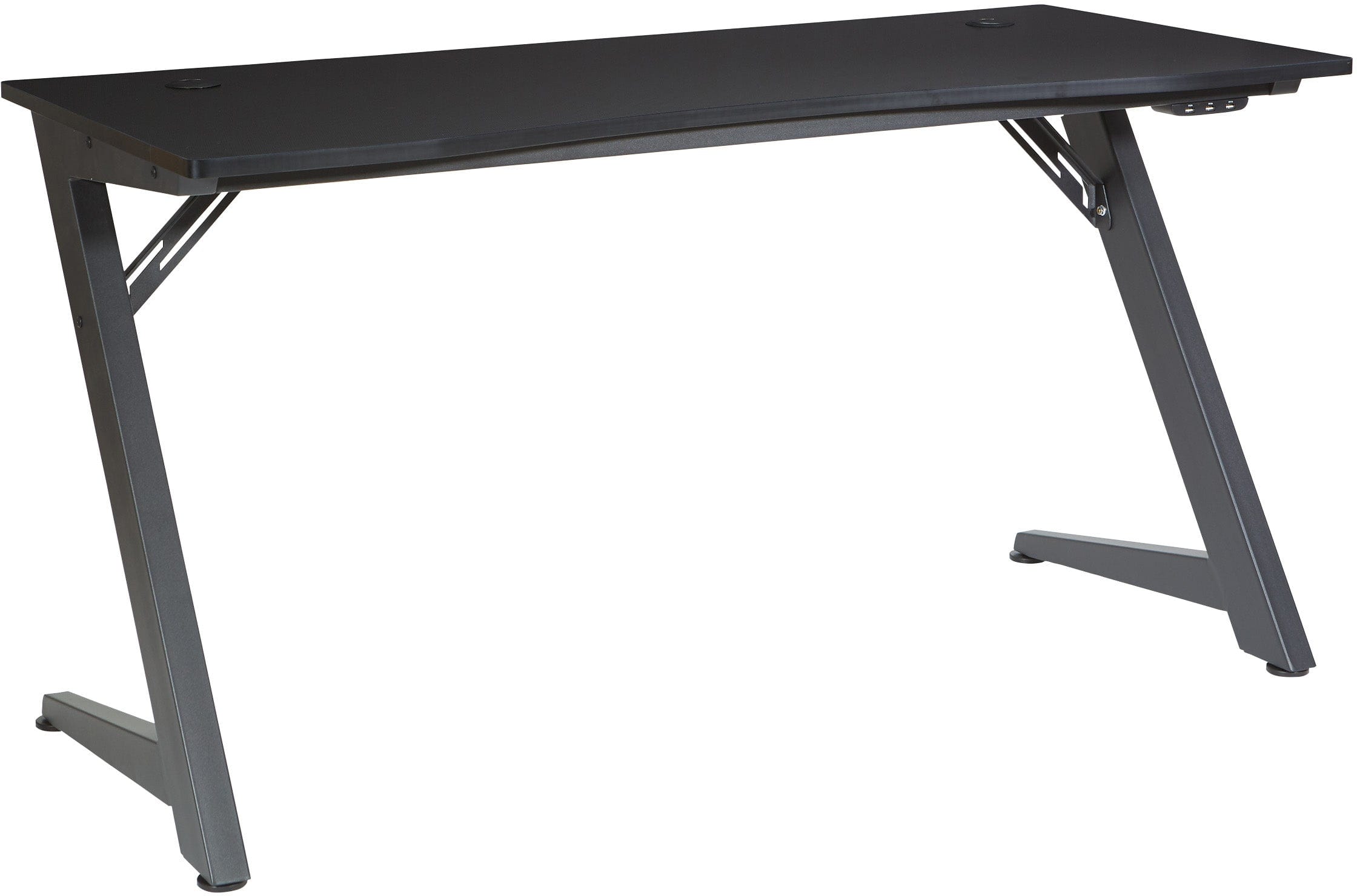Office Star Beta Battlestation Gaming Desk [BET25] - Ergonomic Computer Desk for PC & Console Gamers - Perfect for Home Office, Streaming Setup & Esports Gaming