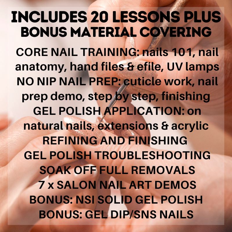 Best Online Gel Polish Masterclass - Learn Professional Nail Art Techniques at Home | DIY Manicure & Salon-Quality Nails