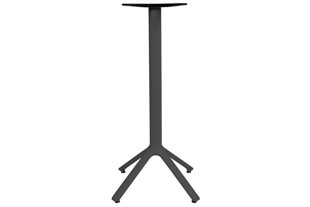 EZ Hospitality Nemo Tall Bar Table Base - Heavy Duty Metal Bar Stool Base for Home, Restaurant & Outdoor Use - Perfect for Kitchen Islands, Patios & Commercial Bars