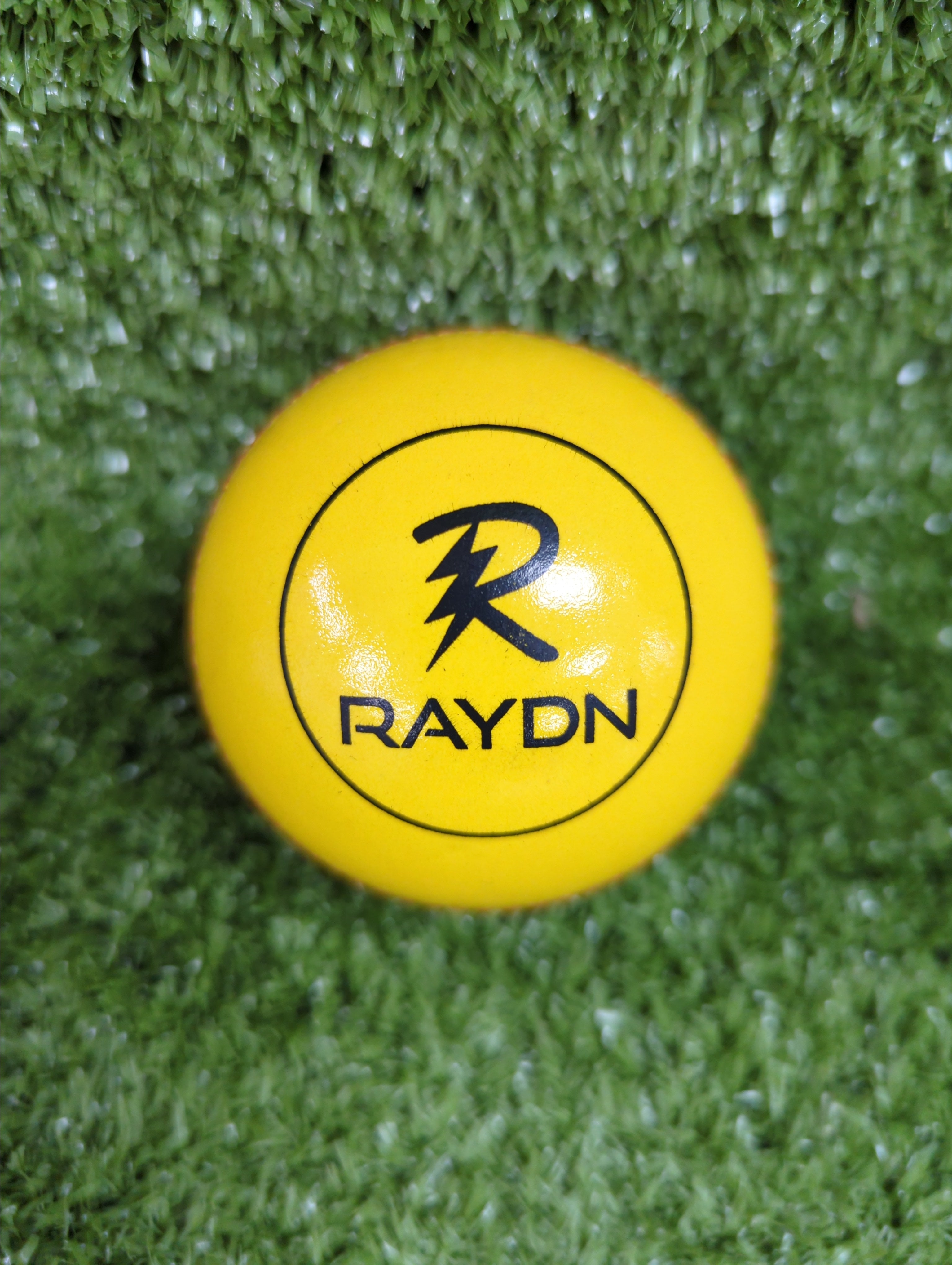 Premium Yellow Indoor Cricket Leather Ball - High Quality for Training & Matches | Perfect for Gym, Sports Clubs & Home Practice