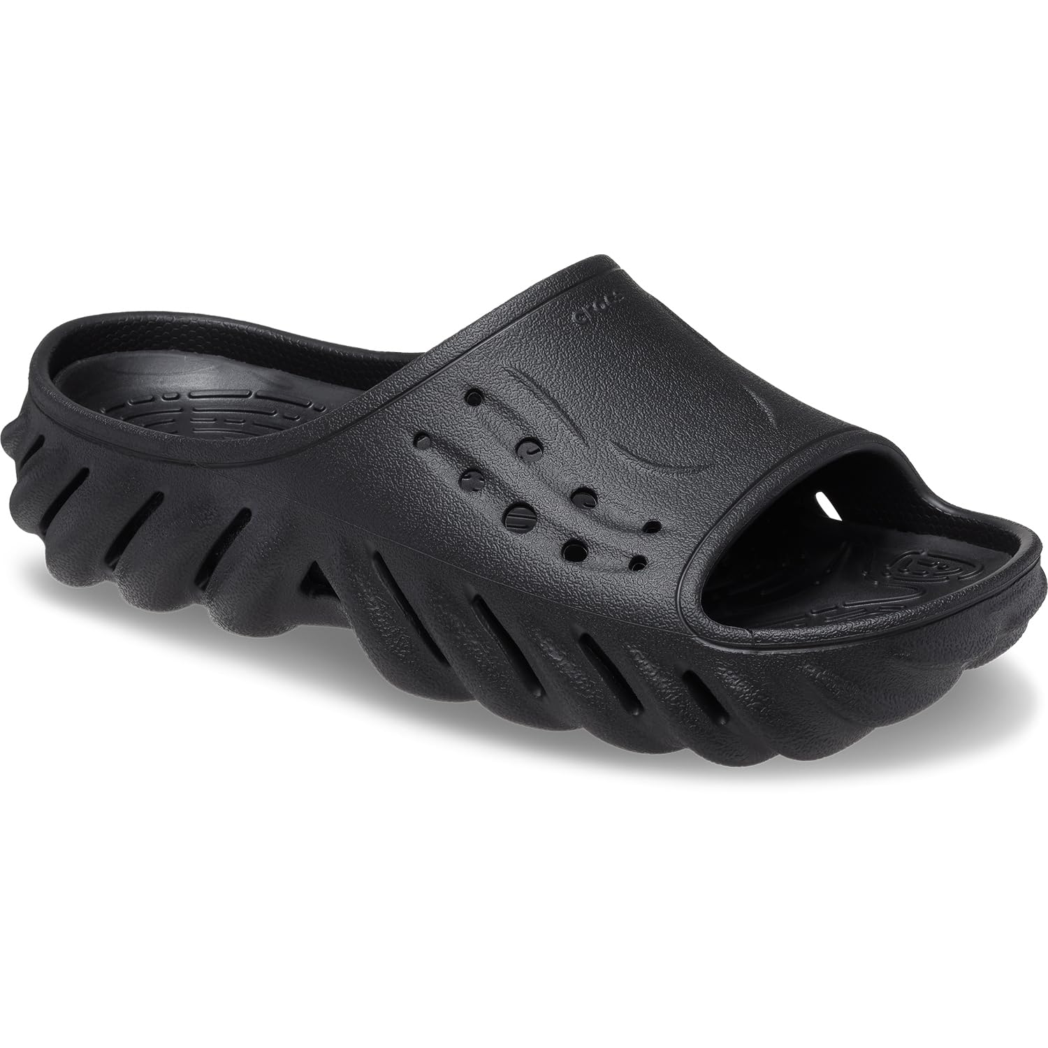 Crocs Unisex-Adult Echo Slide Sandals - Comfortable Lightweight Slip-On Slides for Men & Women - Perfect for Beach, Pool, and Casual Wear