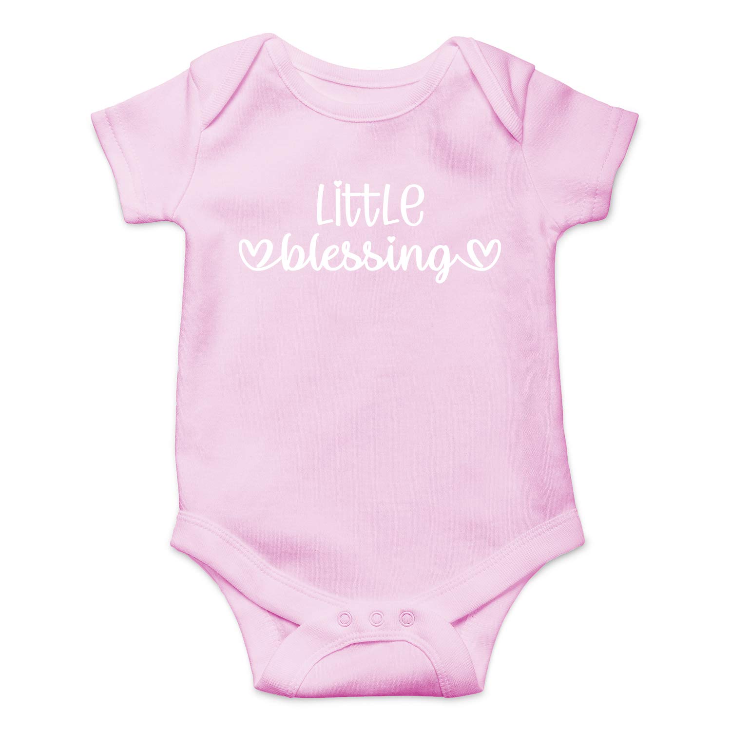 Little Blessing - Cute & Funny Baby Bodysuit for Girls - Newborn One-Piece Romper - Perfect for Playtime, Photo Shoots & Everyday Outfits