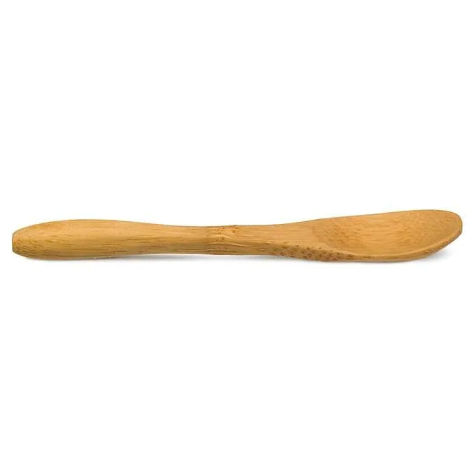 Organic Bamboo Mini Spoon - 3.5 Inch Eco-Friendly Utensil for Baby Food, Travel, Camping & Picnics