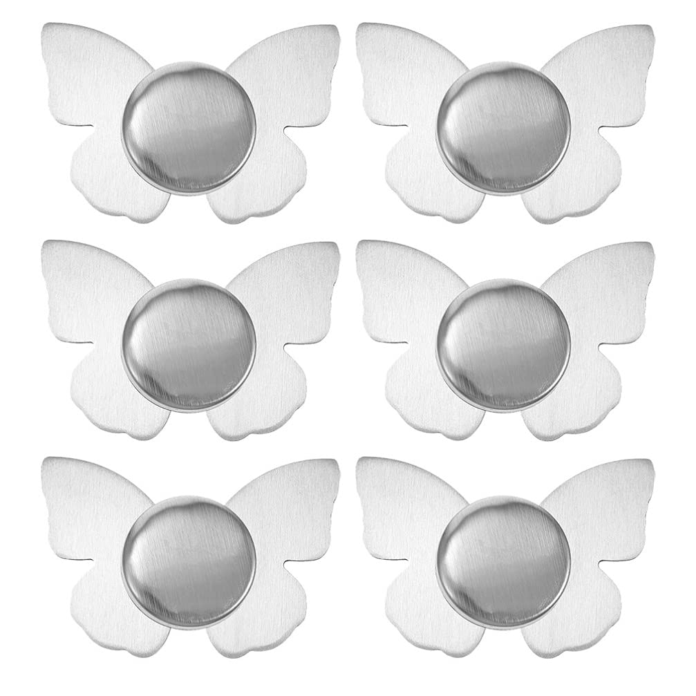 6Pcs Stainless Steel Tablecloth Clips - Heavy Duty Table Cover Clamps for Picnics, Weddings, Graduation Parties - Secure Tablecloth Holders for Outdoor Events, BBQs, and Home Decor