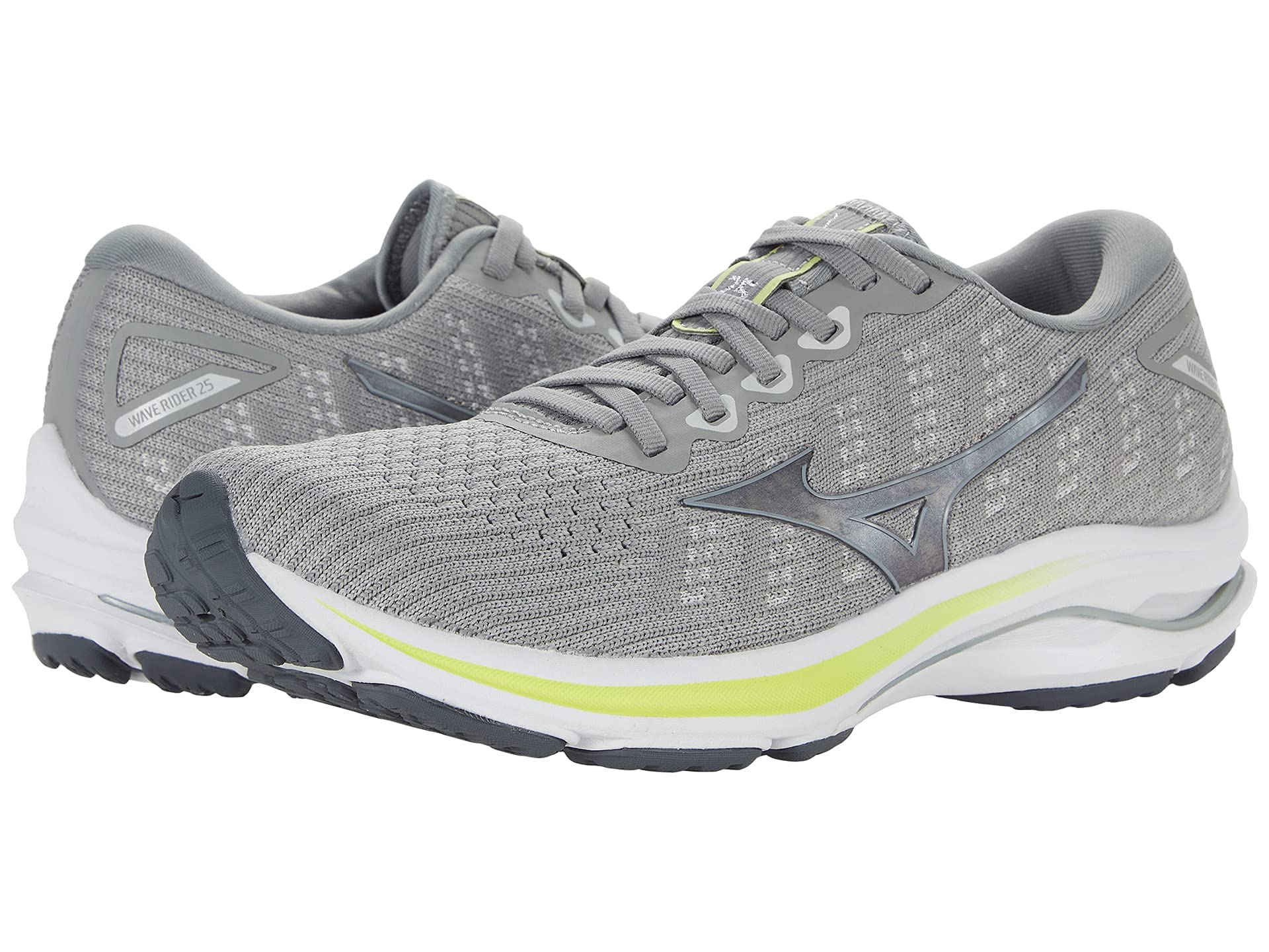 Mizuno Women's Wave Rider 25 Running Shoes - Lightweight Cushioned Sneakers for Women, Road Running & Training - Perfect for Marathon, Jogging & Gym Workouts