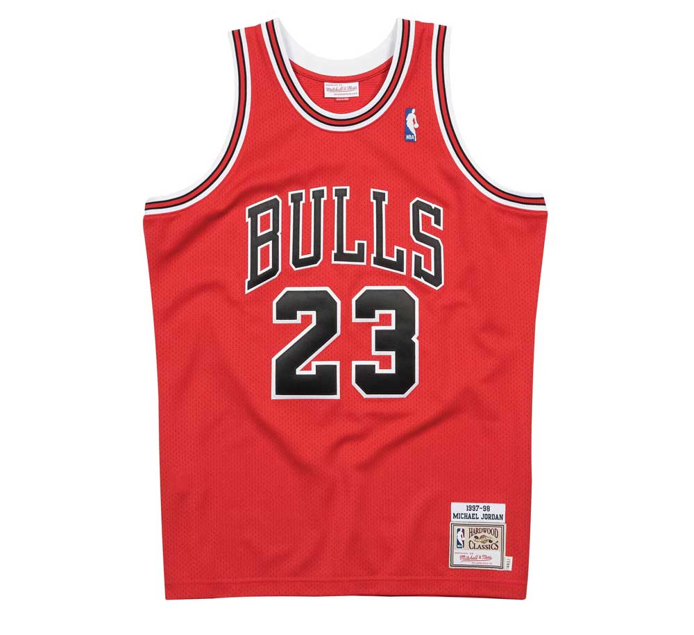 Authentic Chicago Bulls 1997-98 Michael Jordan Jersey - Vintage NBA Basketball Jersey for Fans, Collectors & Sports Enthusiasts - Perfect for Game Day, Cosplay & Memorabilia Display