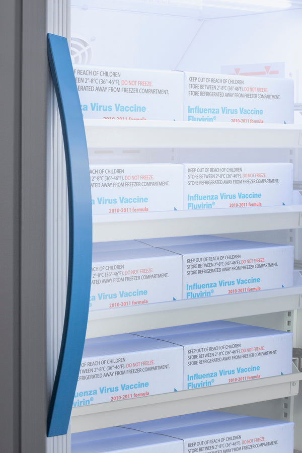 Accucold 8 Cu.Ft. Upright Vaccine Refrigerator with Removable Drawers - Medical Grade Storage for Vaccines, Medications & Laboratory Use - Perfect for Clinics, Pharmacies & Research Facilities