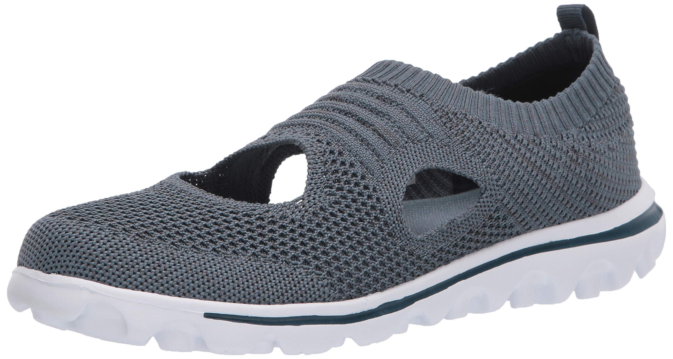 Propet Women's TravelActiv Avid Slip-On Walking Sneakers - Black | Comfortable Casual Shoes for Travel, Work & Everyday Wear