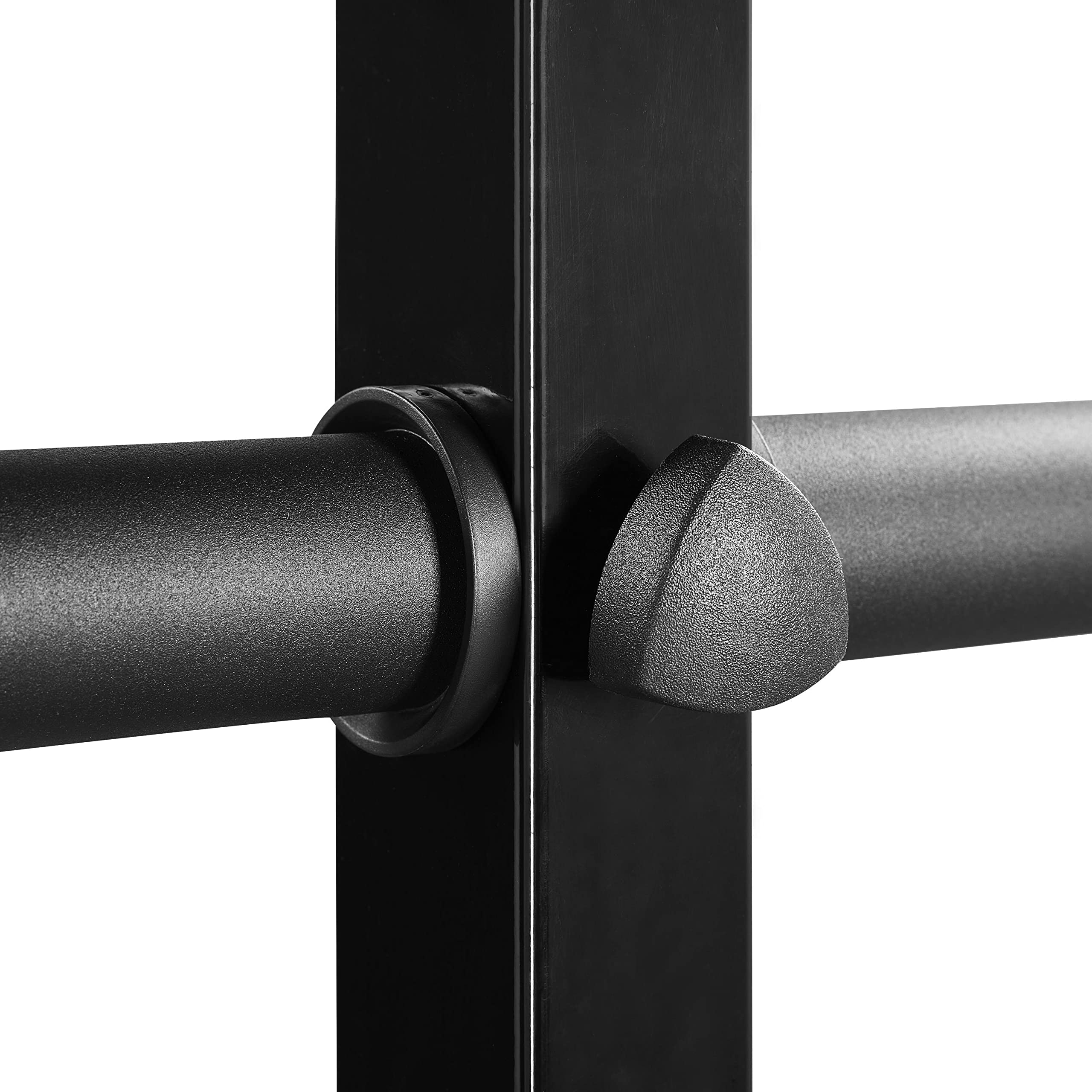 Yaheetech 2-in-1 Olympic Weight Plate Rack & Barbell Holder - Heavy Duty Storage Stand for Home Gym (Holds 882 lbs) - Perfect for Weightlifting, CrossFit & Strength Training