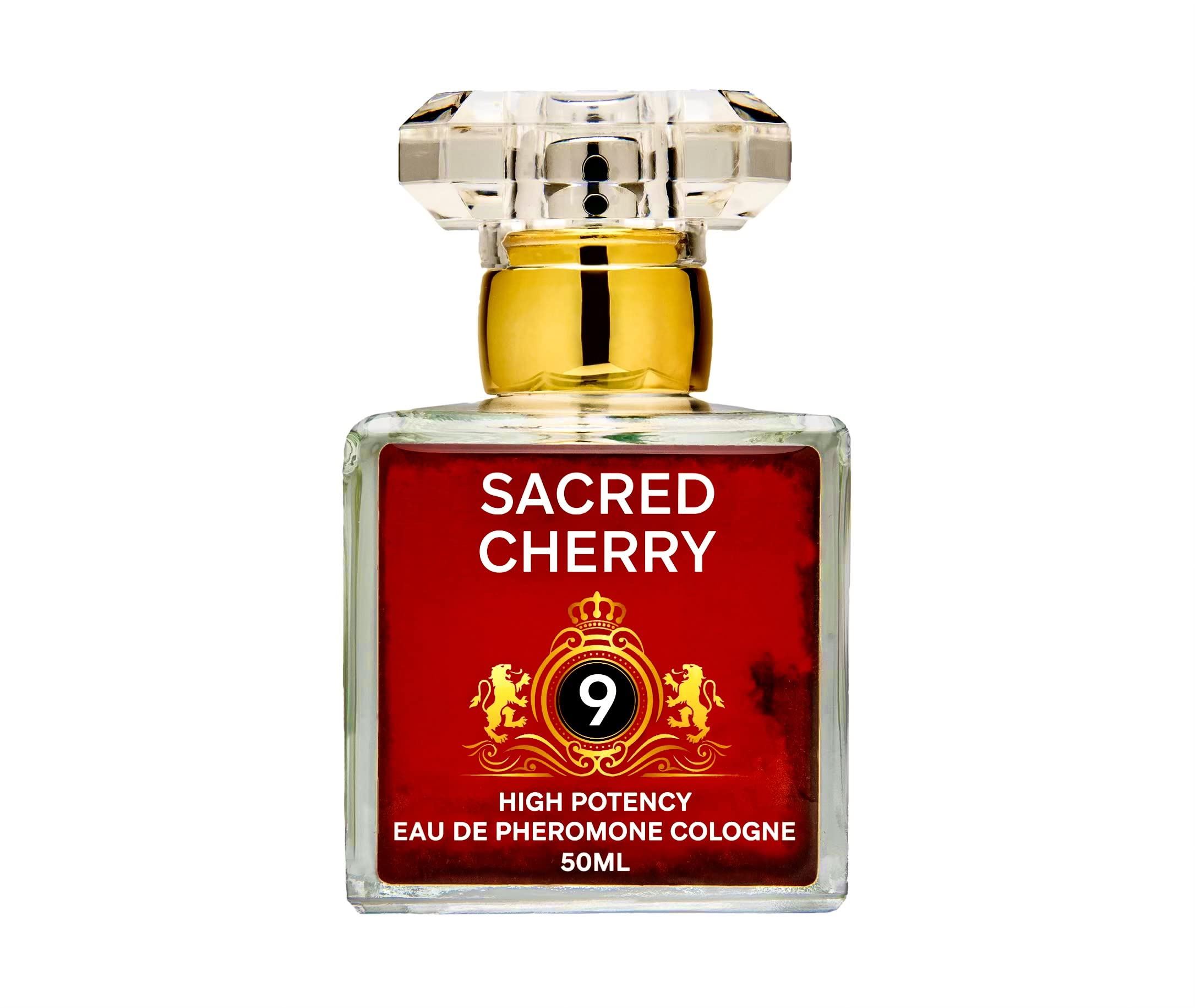 Premium Black Afghan Espresso & Vanilla Pheromone Cologne for Men - 50ml Sacred Cherry Scent, Long-Lasting Attraction Booster | Date Night, Special Occasions & Confidence Enhancer