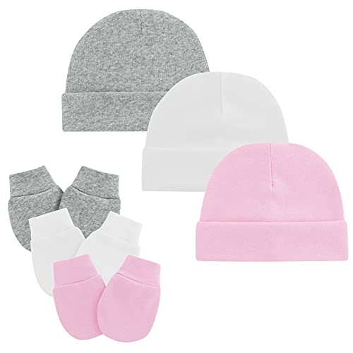 3 Pack 6 Pink/White/Grey