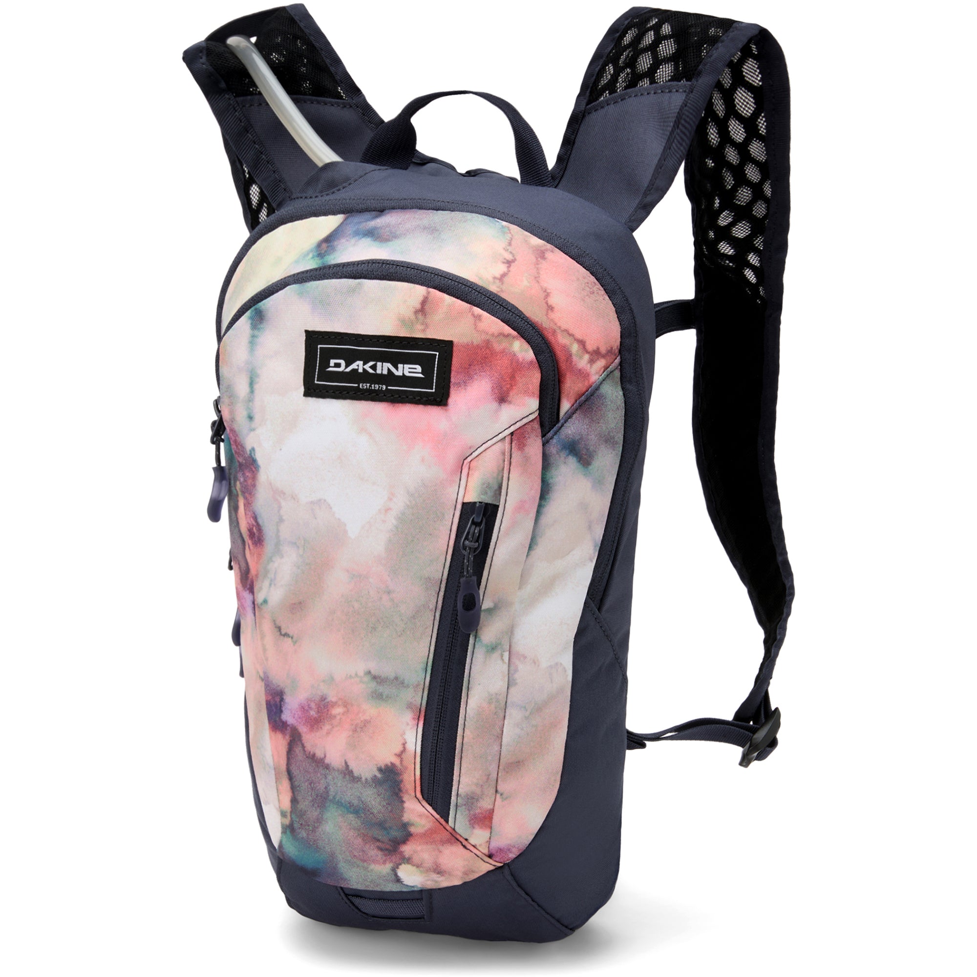 Women's Watercolor Shuttle Backpack 6L - Lightweight Travel Backpack for Commuting, Gym, Hiking & Outdoor Activities