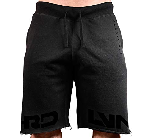 Black Sweatshorts/Black Art