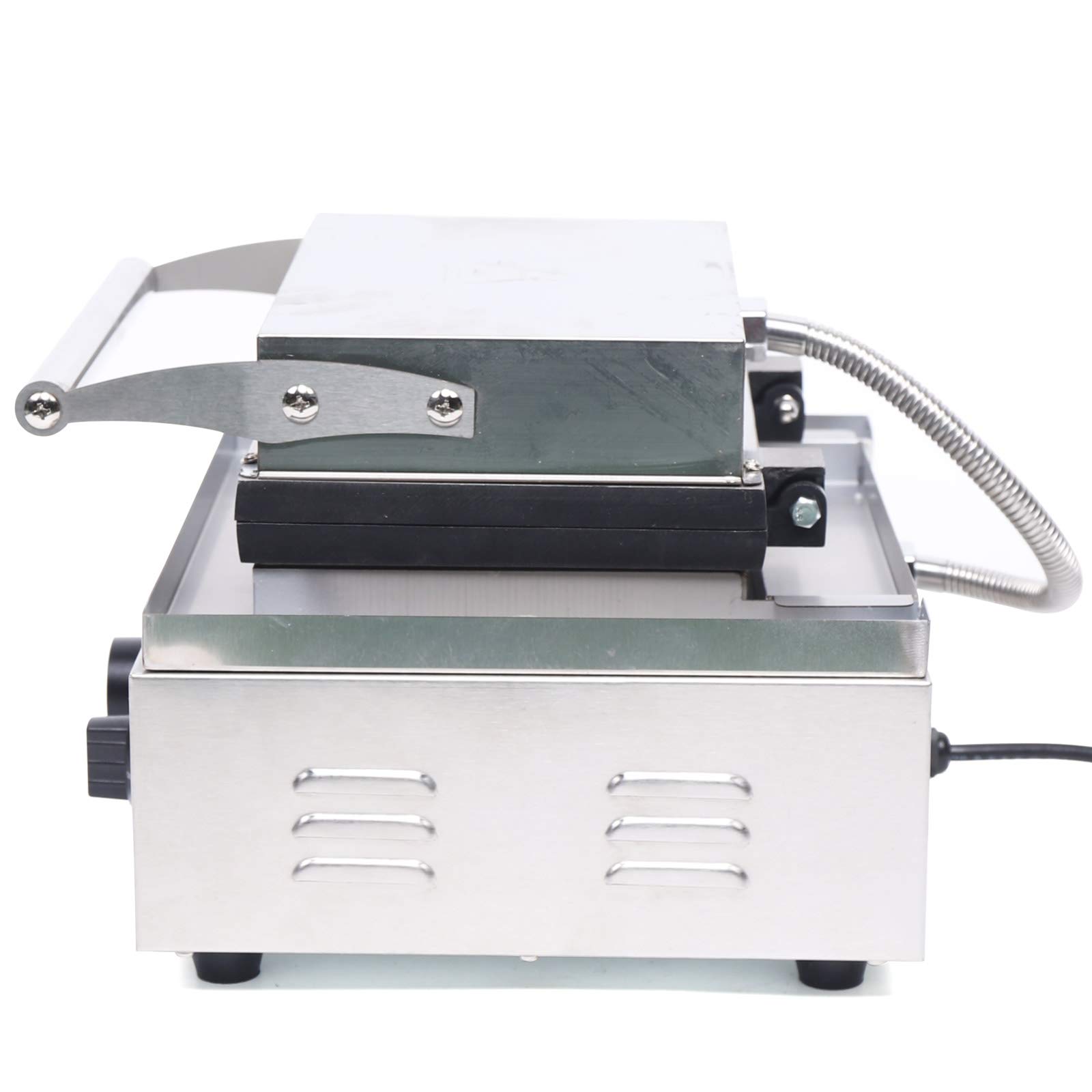 DYRABREST Commercial Nonstick Waffle Maker & Donut Maker Machine - 1500W Double-Sided Heating Electric Pancake Iron with 12 Donut Molds - Perfect for Breakfast Cafes, Bakeries, and Home Kitchens