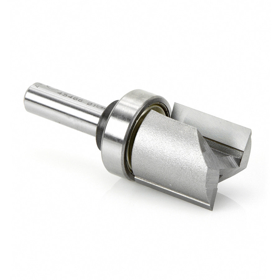 Amana 45466 Plunge Router Bit with Ball Bearing Top - Perfect for Woodworking, Cabinetry, and DIY Projects