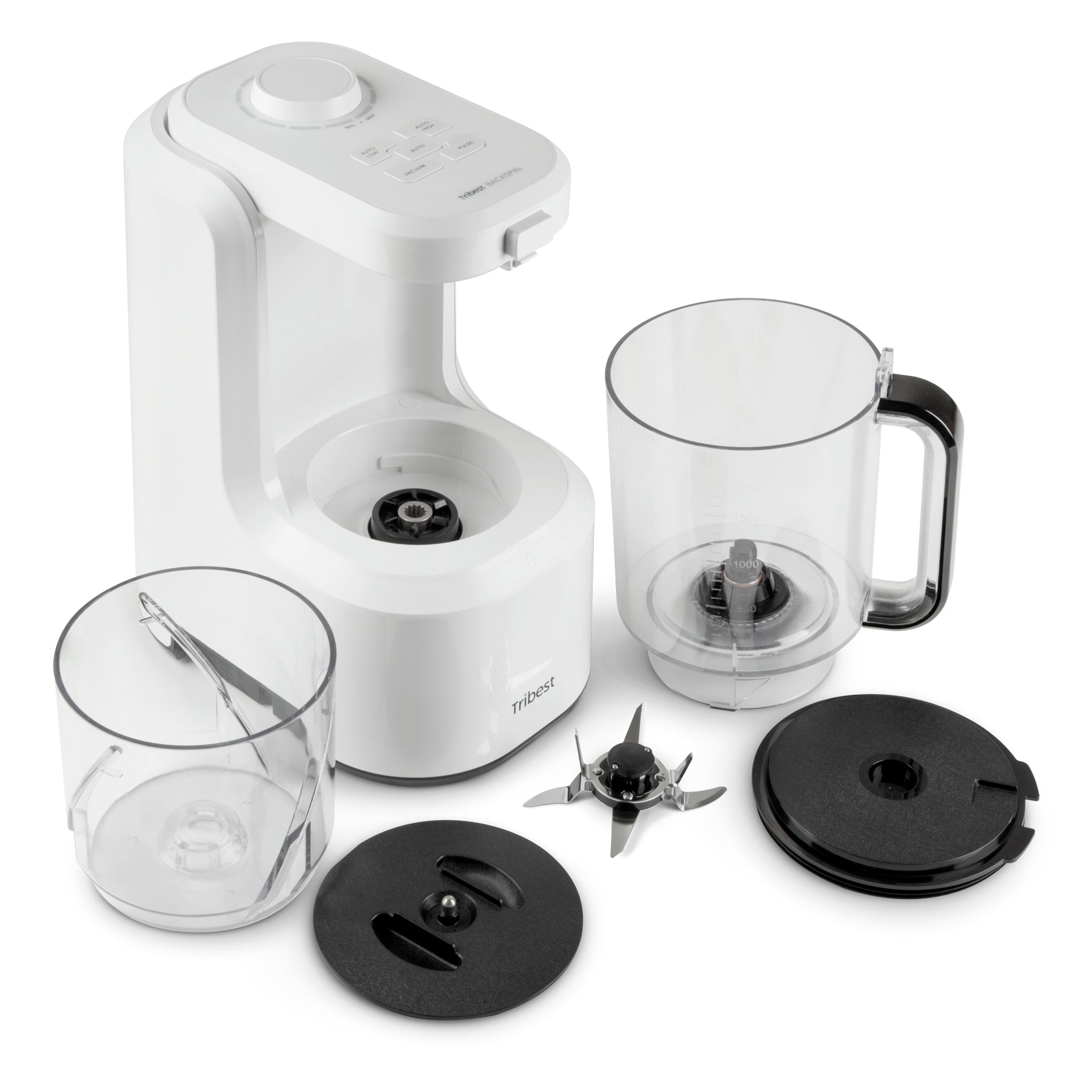 High-Speed Backspin Contra Rotating Blender with Vacuum Technology - Professional Kitchen Mixer for Smoothies, Protein Shakes & Food Prep - Perfect for Home Chefs & Healthy Lifestyles