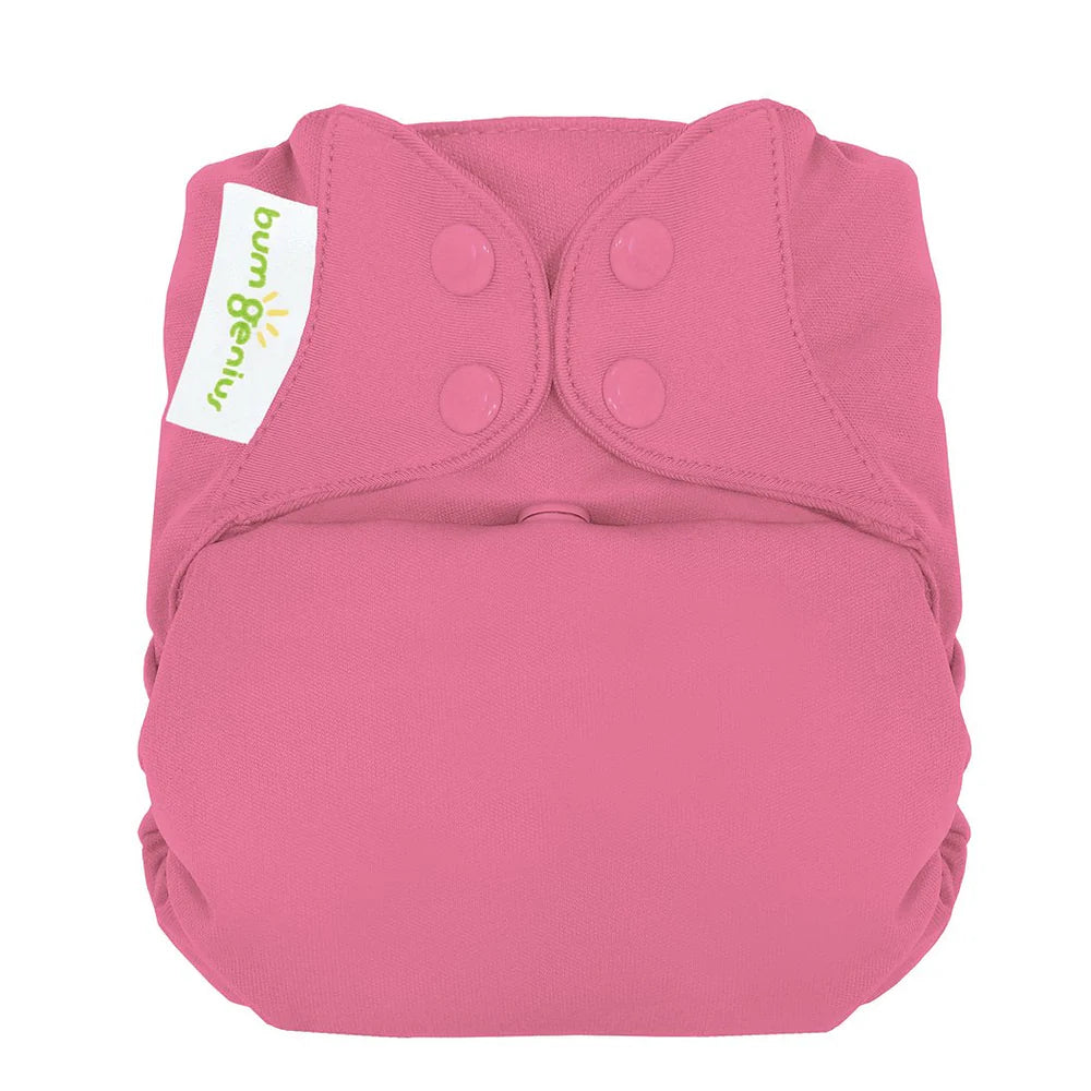 BumGenius 5.0 One Size Pocket Cloth Diaper - Adjustable Snap Closure, 8-35 lbs - Perfect for Daycare, Travel & Eco-Friendly Parenting