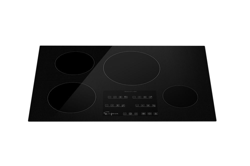 Empava 30 Inch 4 Burner Induction Cooktop - 120V Built-in Electric Stove with Touch Controls (IDC30) for Home Kitchen, Restaurant & Outdoor Cooking