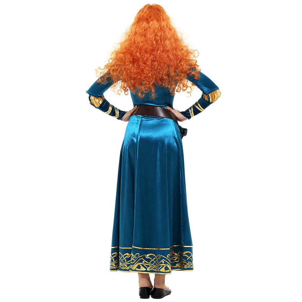 Miccostumes Women's Princess Adult Dress - Elegant Cosplay Costume for Halloween, Renaissance Fairs & Themed Parties | Official Licensed Costume