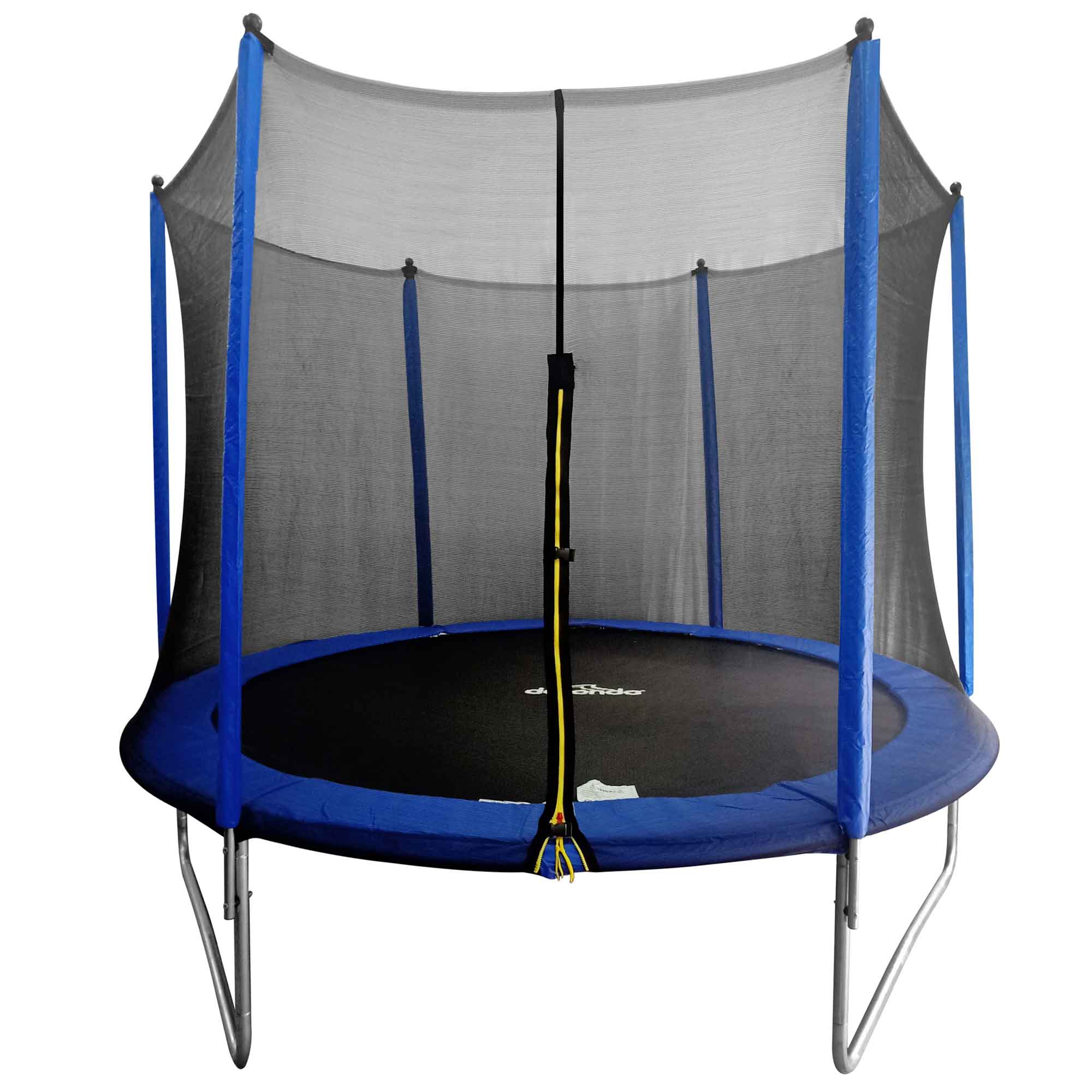 10ft Heavy Duty Outdoor Trampoline for Kids with Safety Enclosure Net - Durable Bounce Mat & Weather-Resistant Frame - Perfect for Backyard Fun, Exercise & Family Outdoor Activities (Model DL68)