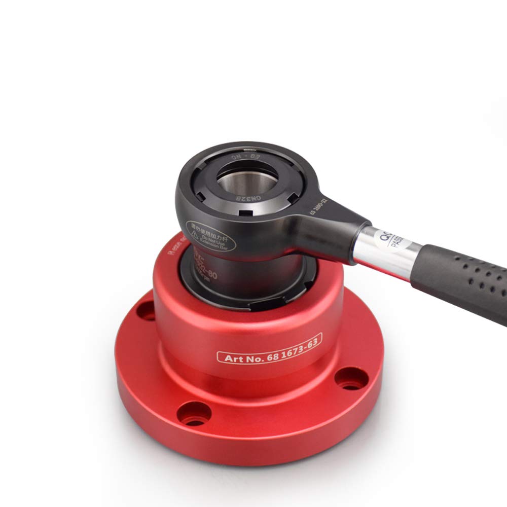 HSK100 Tool Holder Tightening Fixture - Precision Lock Seat for HSK100A & HSK100C Spindle Tools | Ideal for CNC Machining, Milling & Lathe Operations