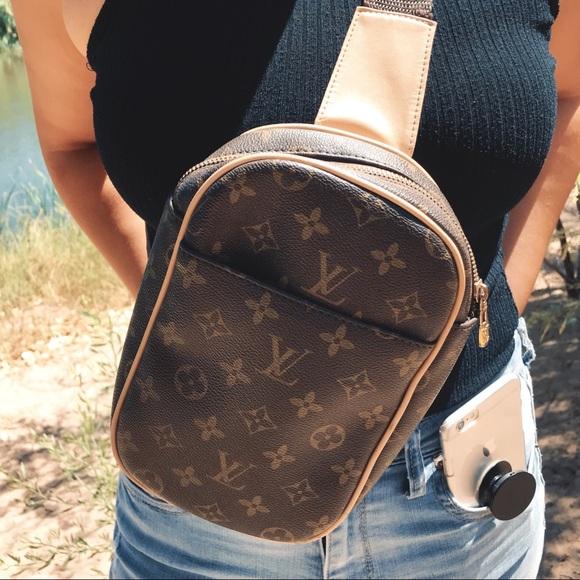 Authentic Louis Vuitton Pochette Gange Bag - Monogram Canvas Crossbody Purse for Women | Perfect for Date Night, Travel & Everyday Use