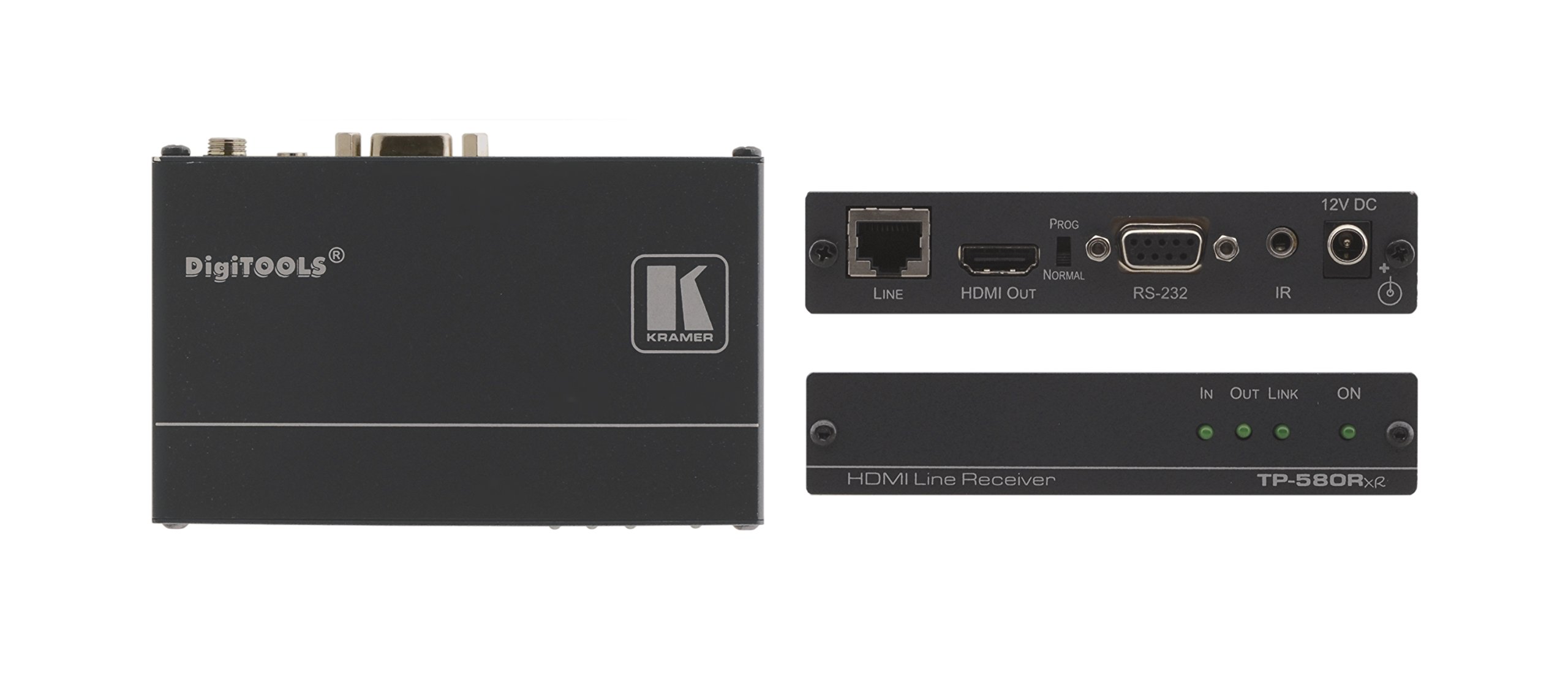 Kramer Electronics TP-580RXR Video Console - Professional 4K HDMI Switcher for Home Theater & Gaming Setup | Perfect for Conference Rooms, Live Streaming & Multi-Device Connectivity